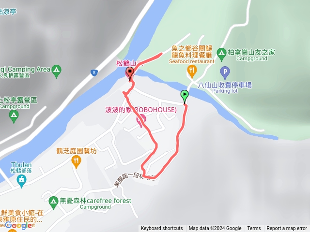 松鶴部落繞半圈