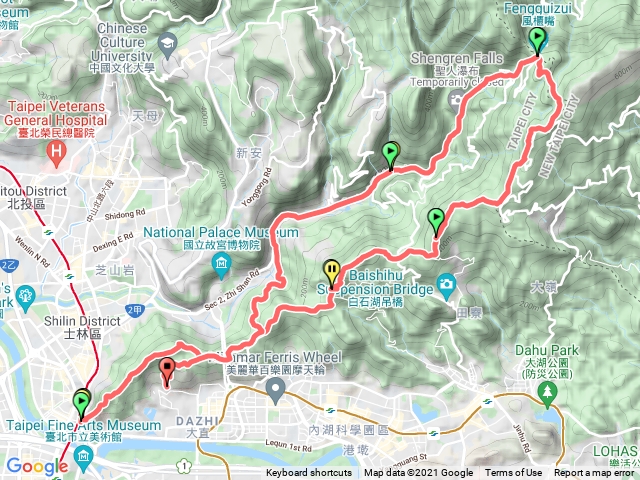 劍風劍O型縱走