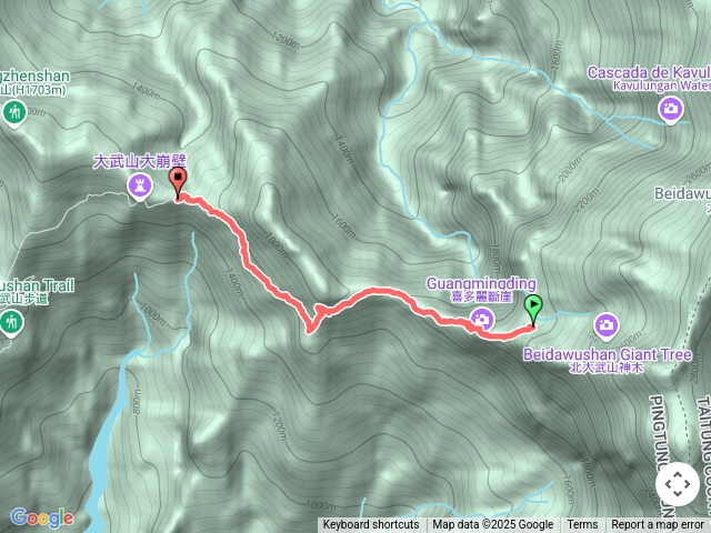 檜谷到舊登山口