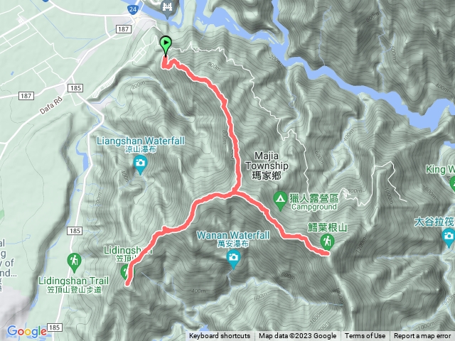 白賓山 笠頂山七連峰來回縱走