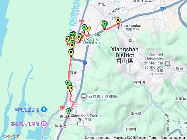 香山濕地一日遊預覽圖