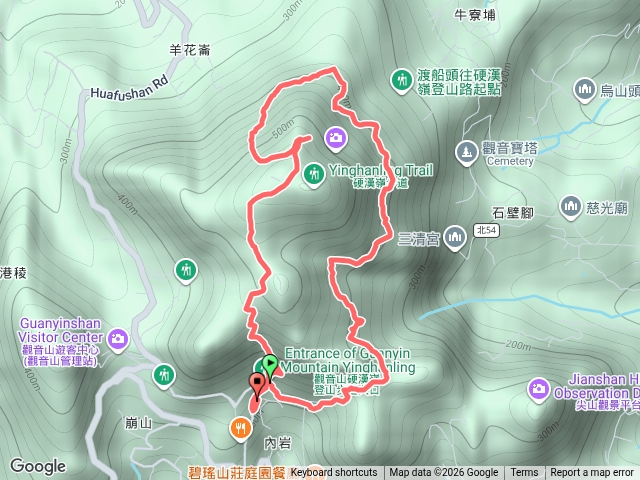 觀音山北橫ㄧ至五段預覽圖