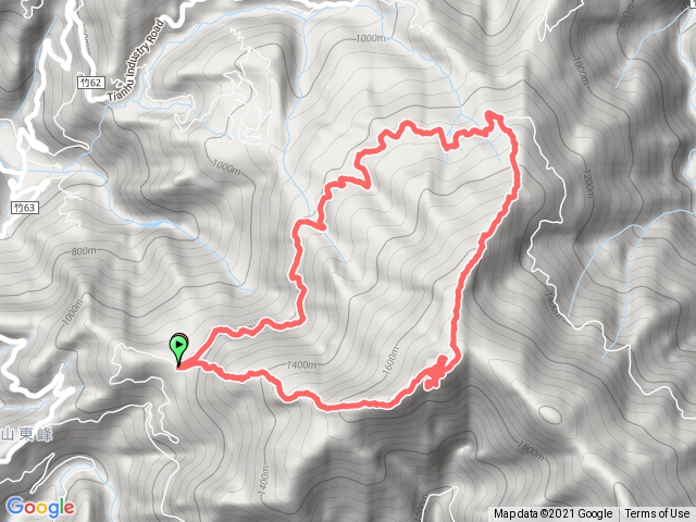 油羅山一上三下 2021-02-15