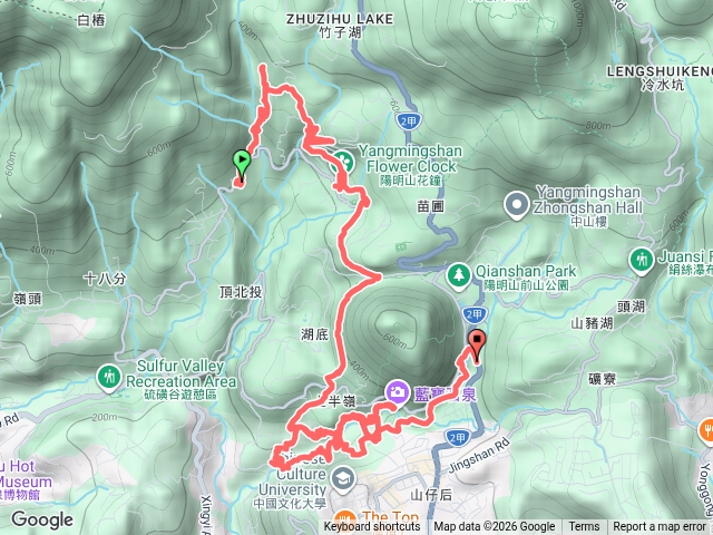陽明山七瀑預覽圖