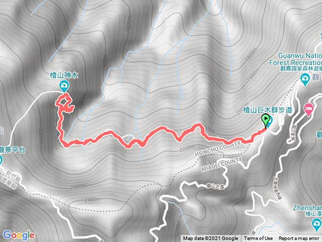 檜山巨木群步道