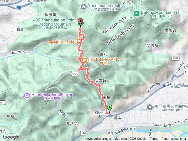 小百岳集起來樹林大棟山、青龍嶺、大同山步道202610040801預覽圖