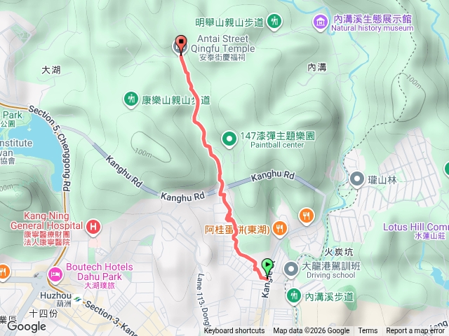 東湖安泰溪步道