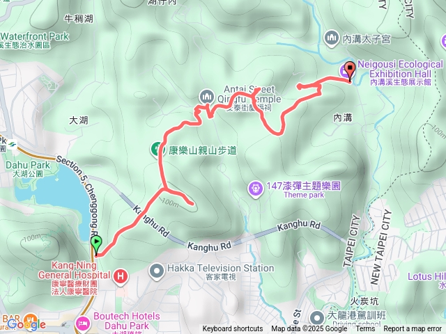 康樂山步道與明櫸山步道預覽圖