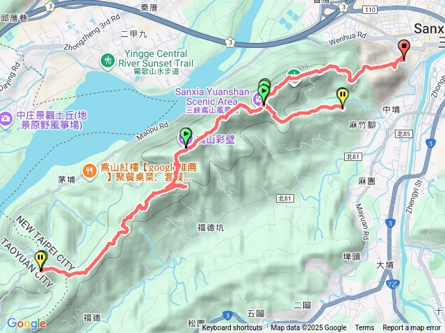 3刷仁愛街起登鳶山縱走至烏塗坑山原路來回，再加碼鳶山東峰鳶鳶尾山原路來回再回到仁愛街登山口