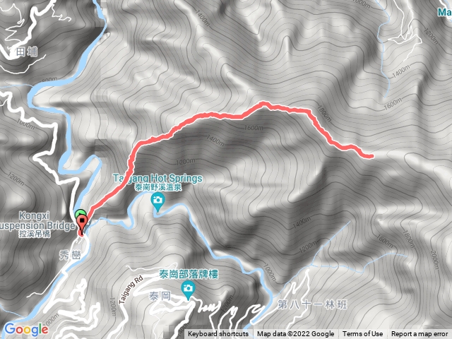 芝生毛台山
