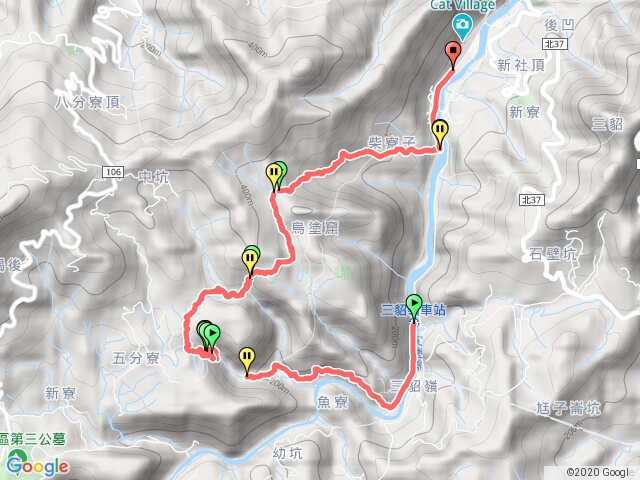 三貂嶺越嶺猴硐