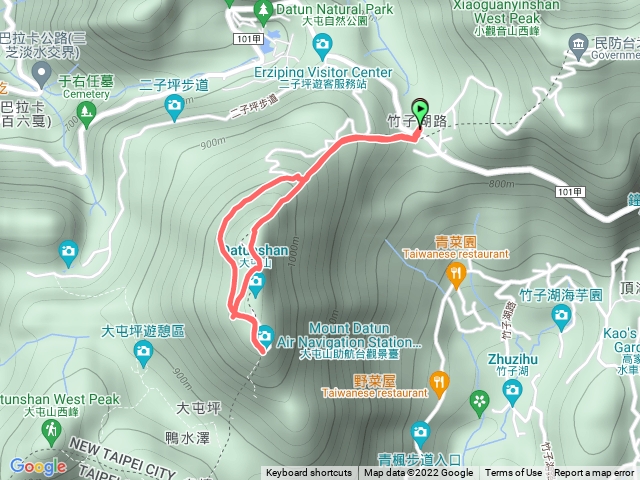 大屯山登山步道