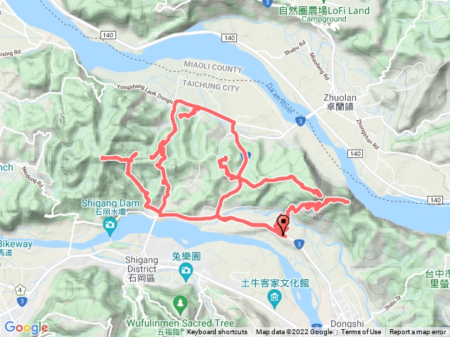 20220115台中東勢頂埔山、吊神山、罩蘭崎、大籠山、後壁山、石圍牆山