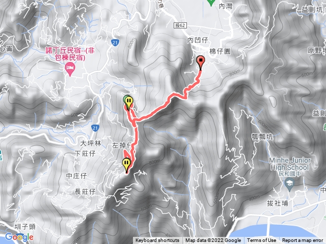 逐鹿古道（後尖山、雨社山）