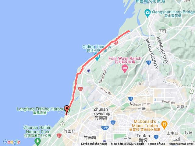 竹南海濱森林步道