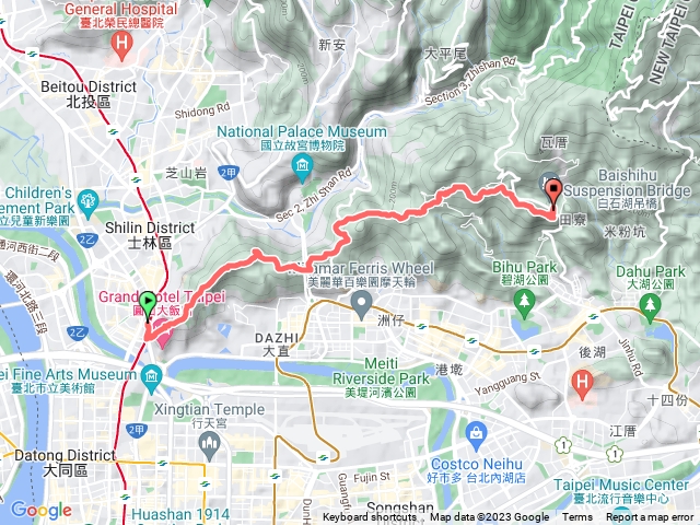 112/9/18台北大縱走第五段