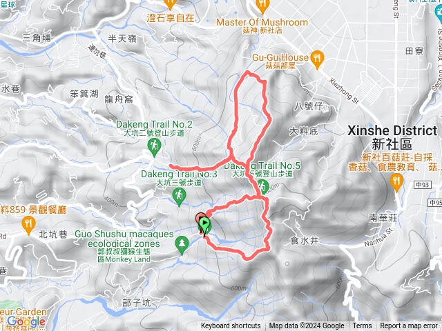 20240111 大坑4-5-5.1-2-3步道 (1號整修)