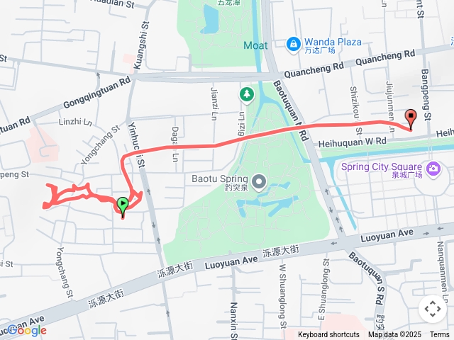 中國濟南趵突泉公園