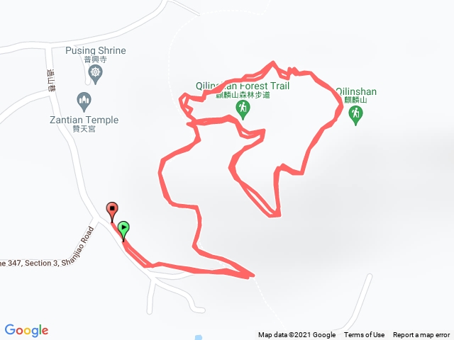 1100426麒麟山跑步