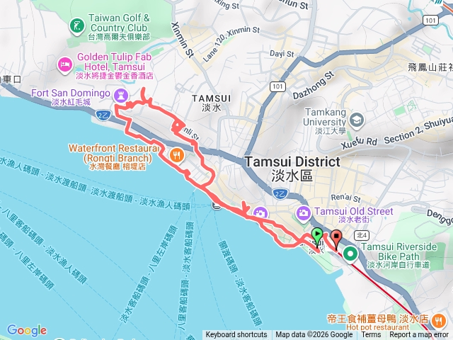 2026-05-12 淡水老街半日遊─滬尾漁港→紅毛城→真理大學→小白宮→淡水街長多田榮吉故居→三協成餅舖