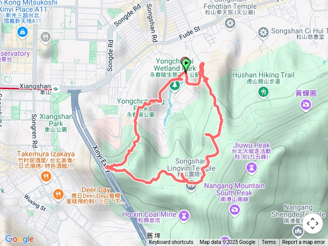 永春陂環走(虎豹獅象)四獸山