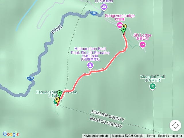 114、05、09合歡東峰（松雪樓－合歡東峰）