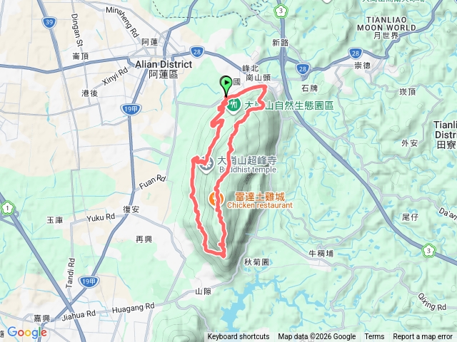 大崗山健走預覽圖