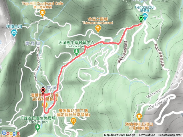 風櫃嘴至聖人瀑布20210225