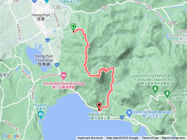 大山母山連走小尖山