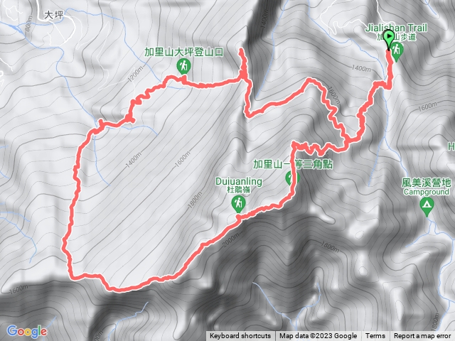 20231221 - 23 鹿場上加里山隘勇線P型