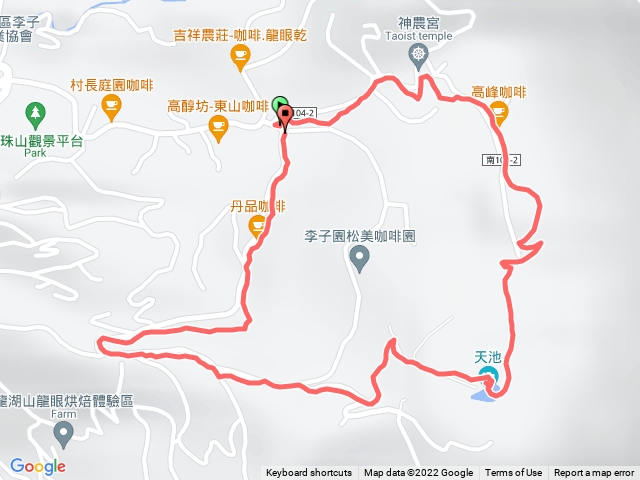 東山天池步道O型111.9.17