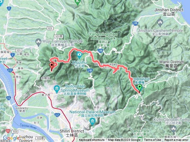 陽明山東西10連峰大縱走