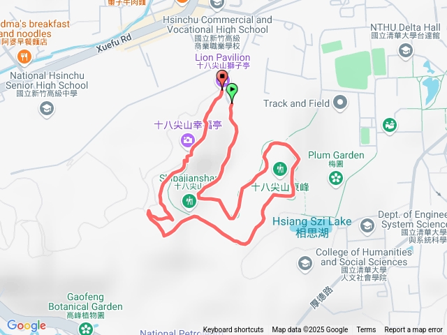 小百岳集起來 十八尖山步道 - 健行筆記