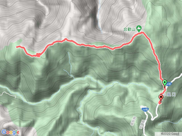 合歡山西北峰