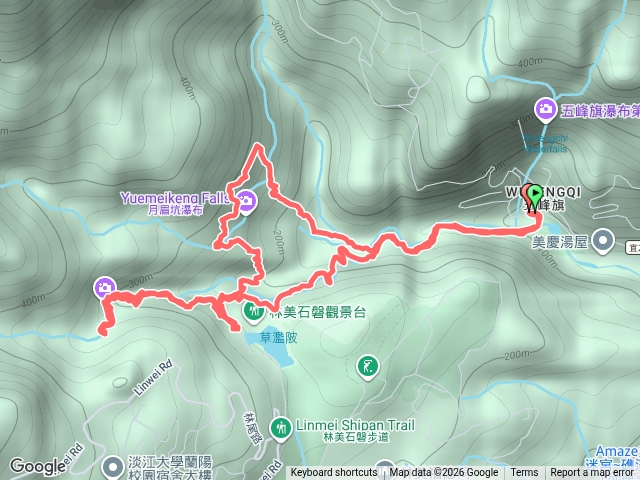 月眉坑瀑布-林美石磐步道-石磐古道預覽圖