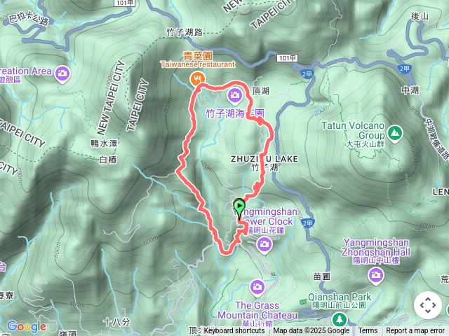 猴崁步道頂湖山東北峰O型