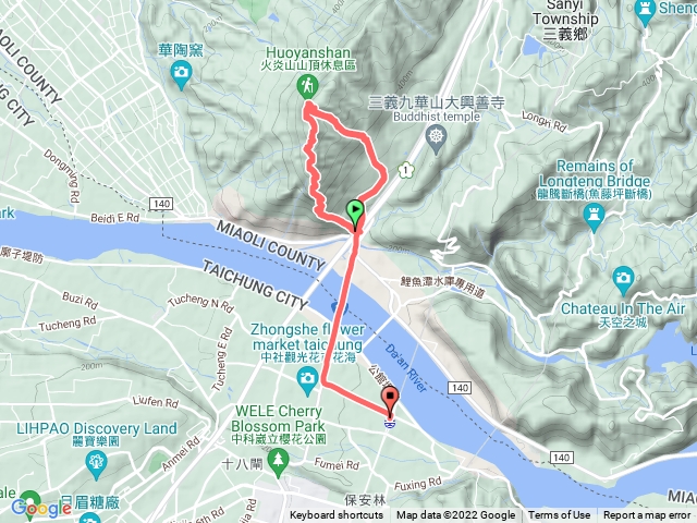 5圈火炎山