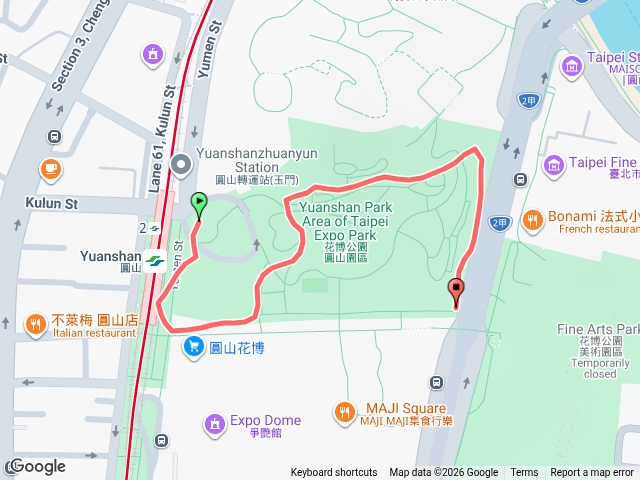 2026臺北健走趣花博公園圓山園區｜臺北健走趣202609161322預覽圖