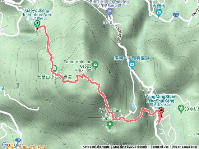 小油坑至冷水坑