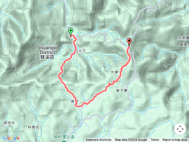 20250520雙溪-深庫佛寺-後寮仔嶺古道-後寮仔嶺-大樟嶺古道-大埤壩-大埤山-辭職嶺