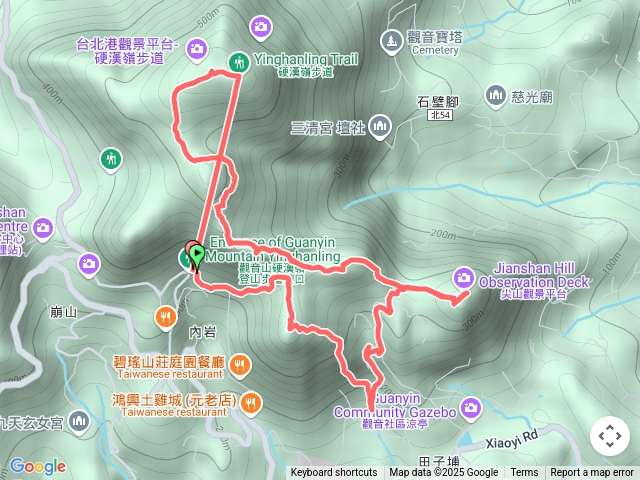 硬漢嶺潮音洞尖山大崩壁