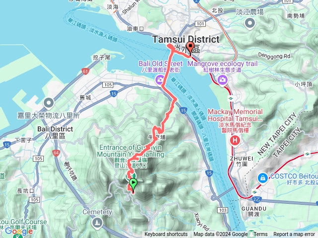 觀音山、八里、淡水預覽圖