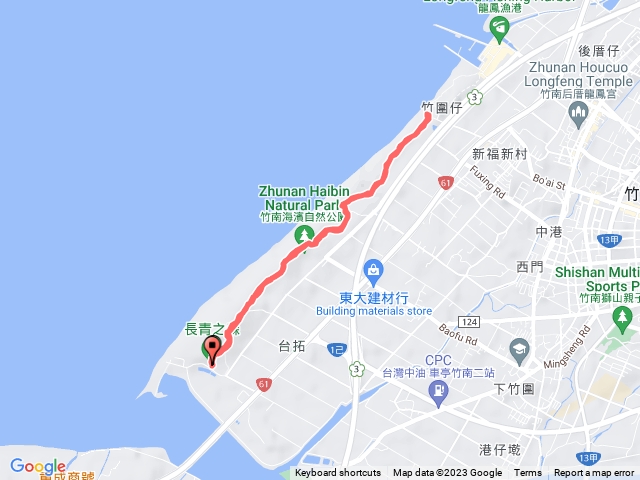 竹南海濱森林步道預覽圖