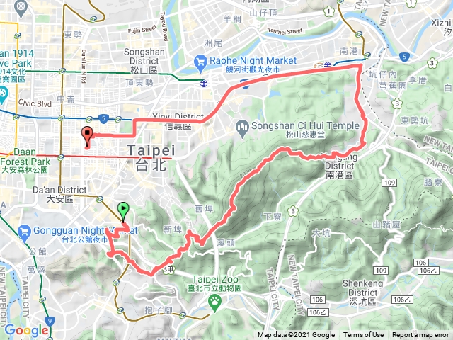 2021 03 20 台北大縱走第六段加強版