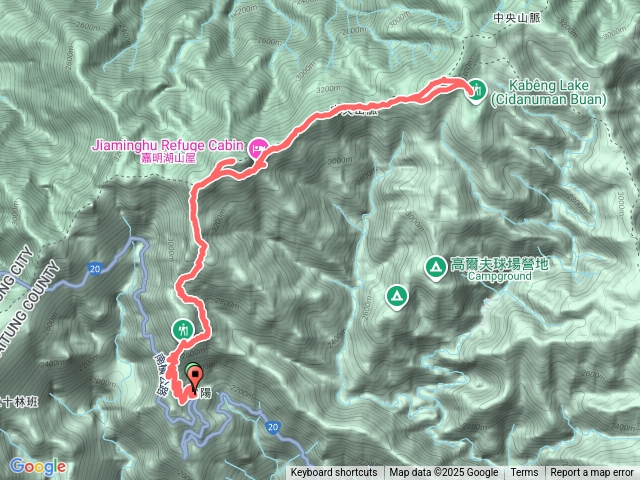 嘉明湖+向陽山+三叉山2天1夜