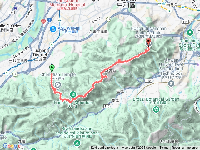 天上山縱走南勢角山預覽圖