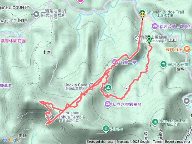 六寮加獅山古道