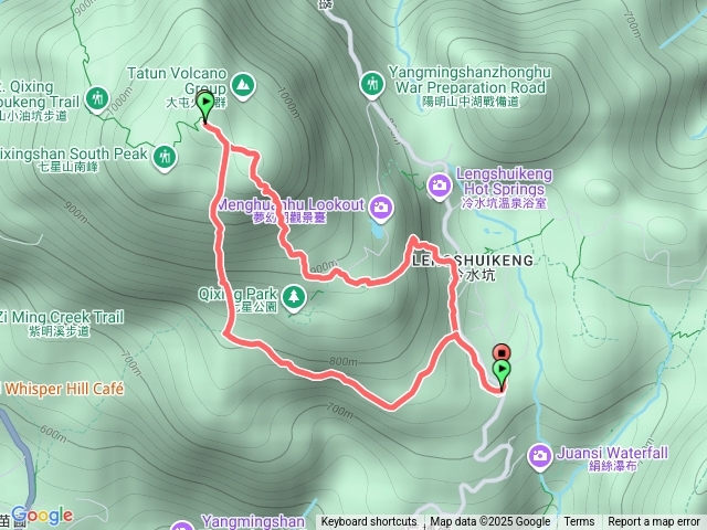 賞芒花七星山東峰-七星山主峰