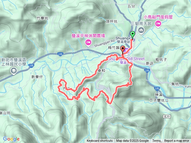 雙溪苕谷坑古道