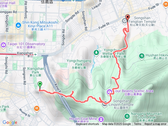 四獸山連走步道
